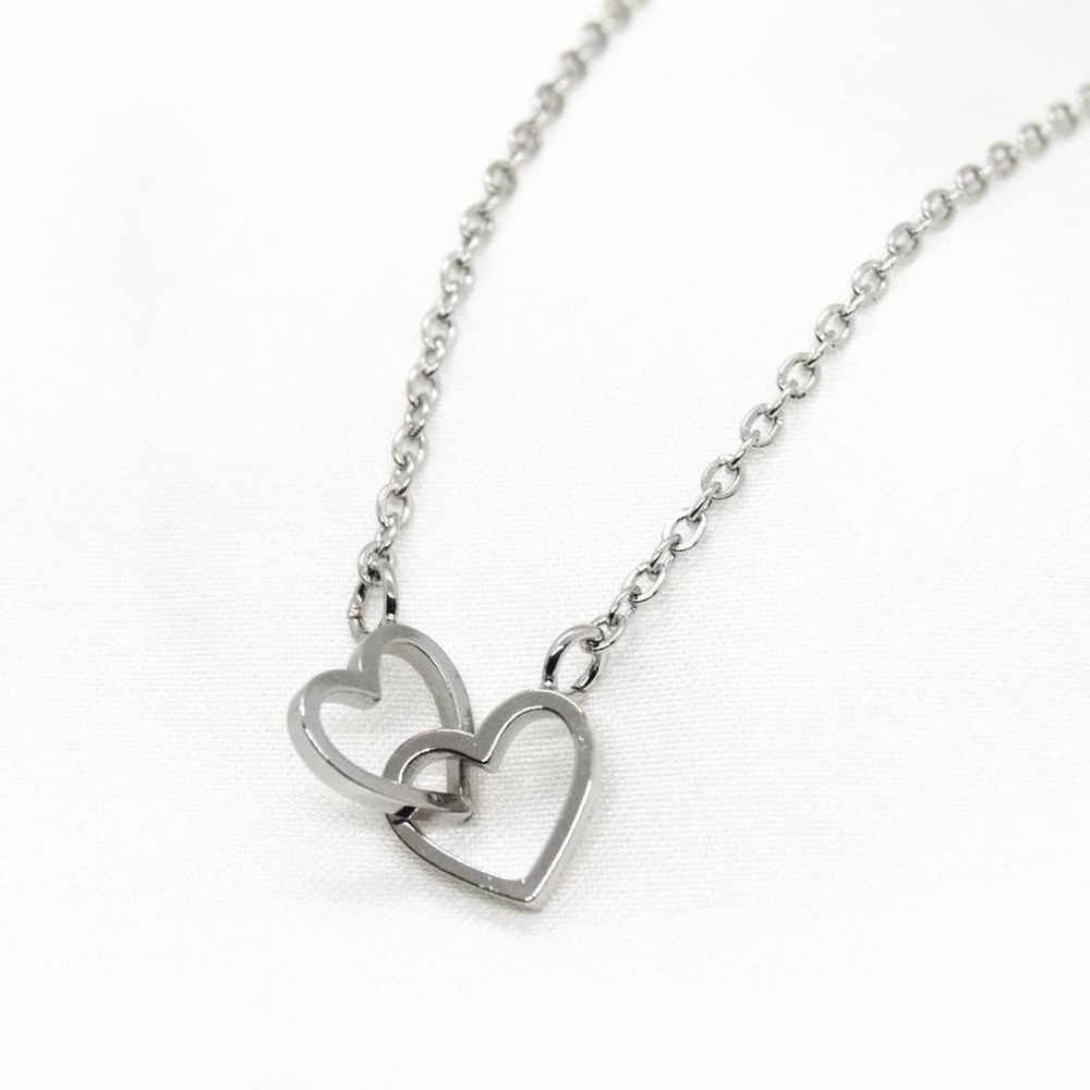 Linked Hearts Necklace